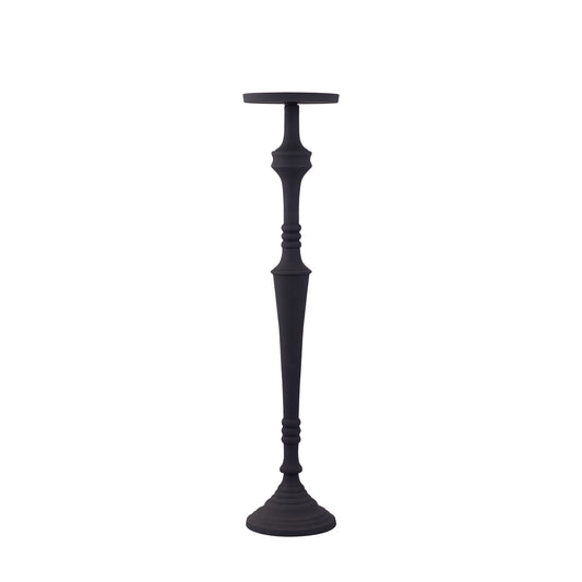 Helen Black Alu Candle Holder Powder Coated L