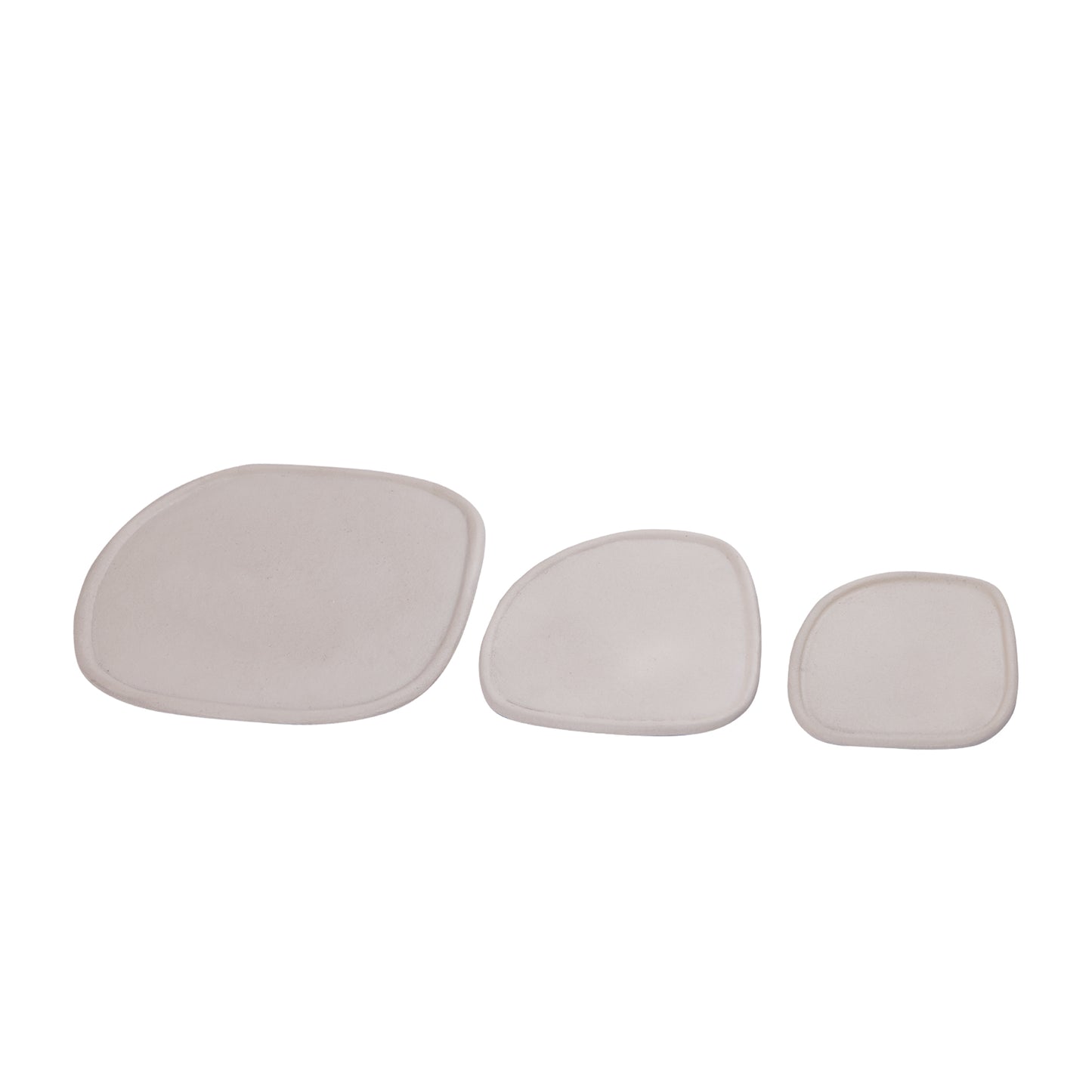 Cindae Cream Square Alu Casted Bowl M