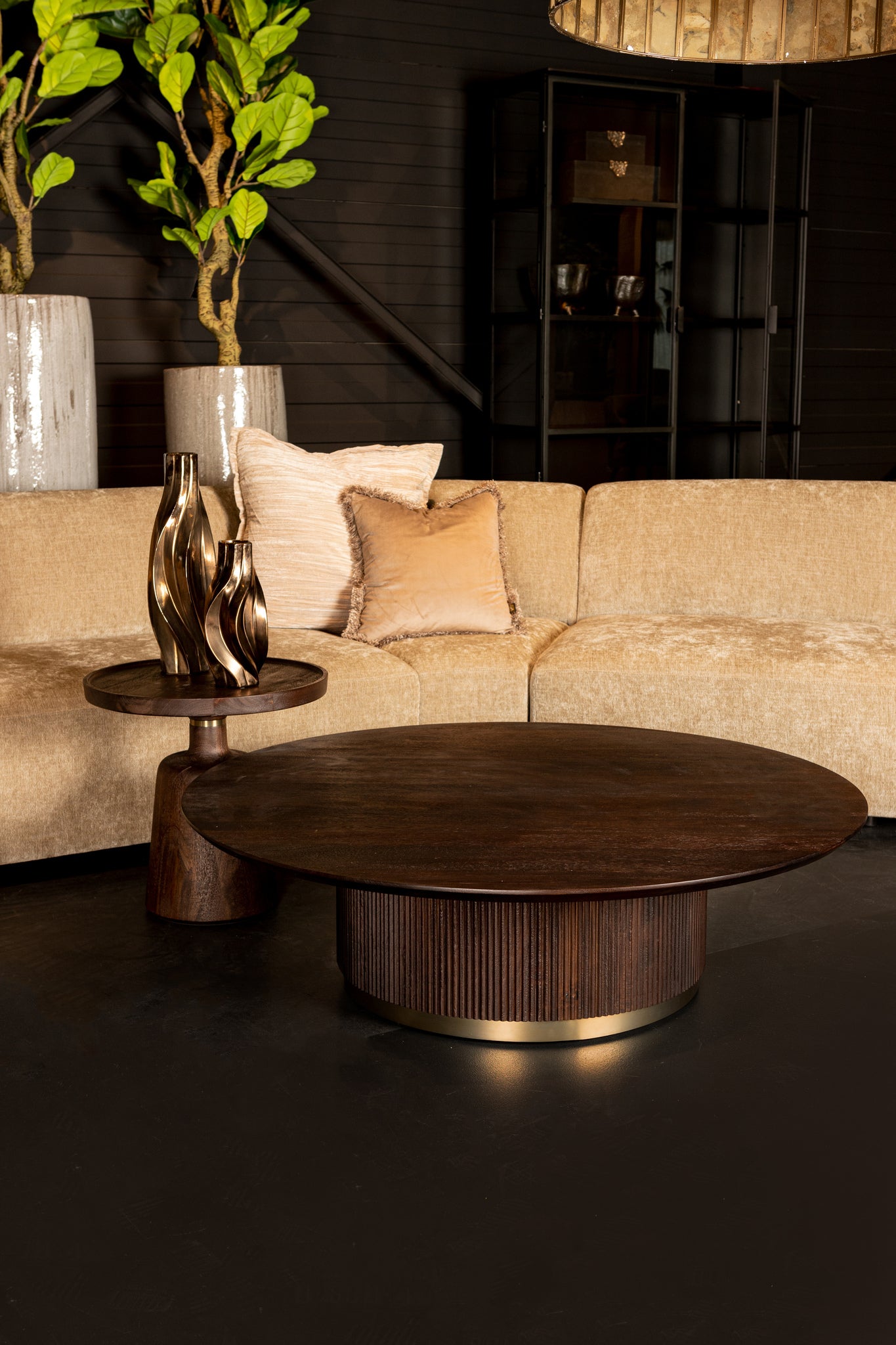 Xelle Black Coffeetable 150 Cm