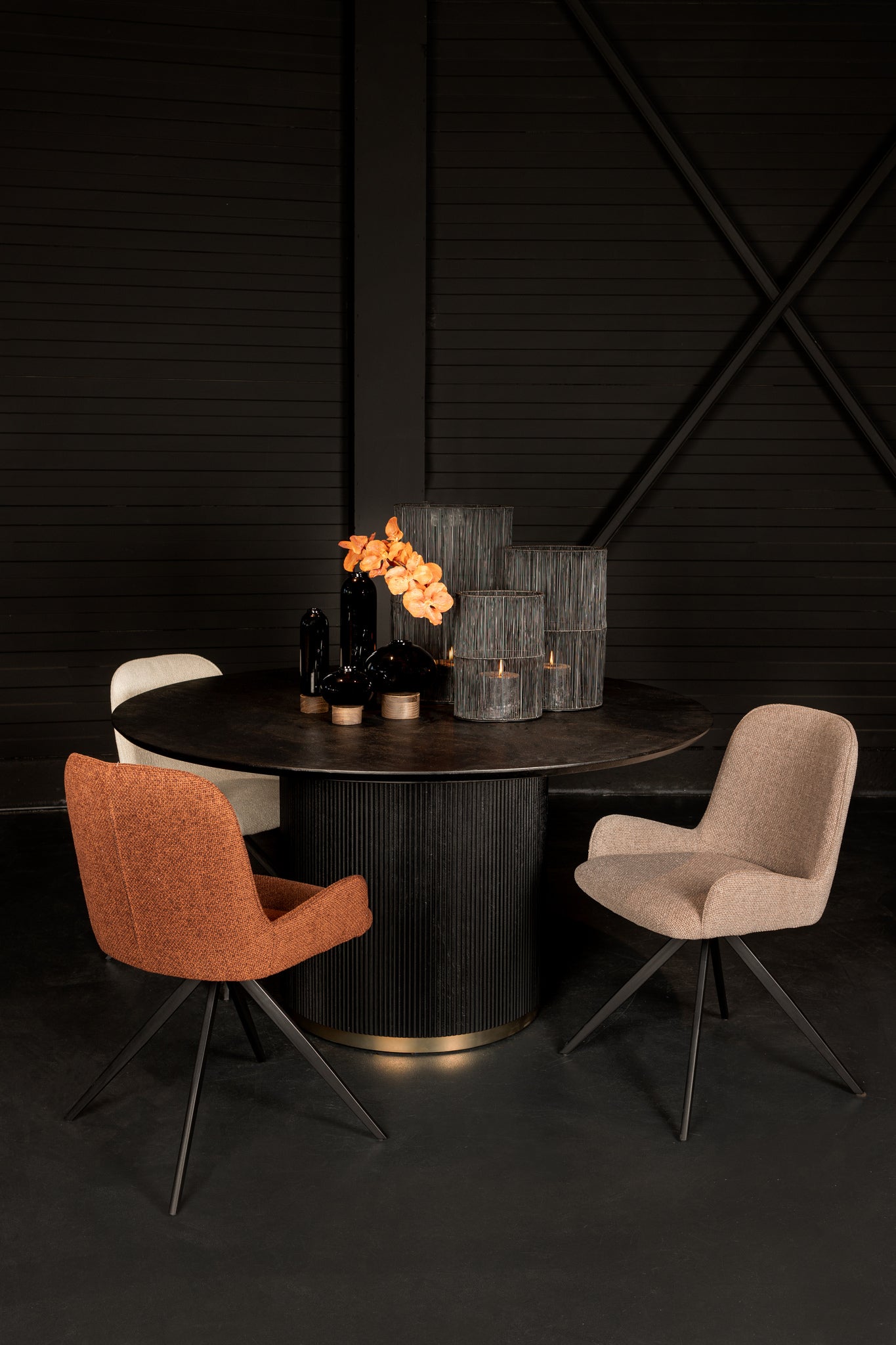 Leander Beige Dining Chair