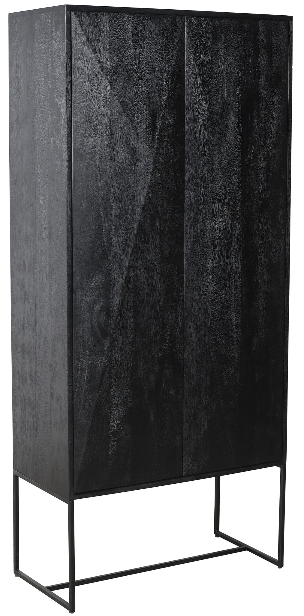 Onyx Cabinet Black 2 Drs