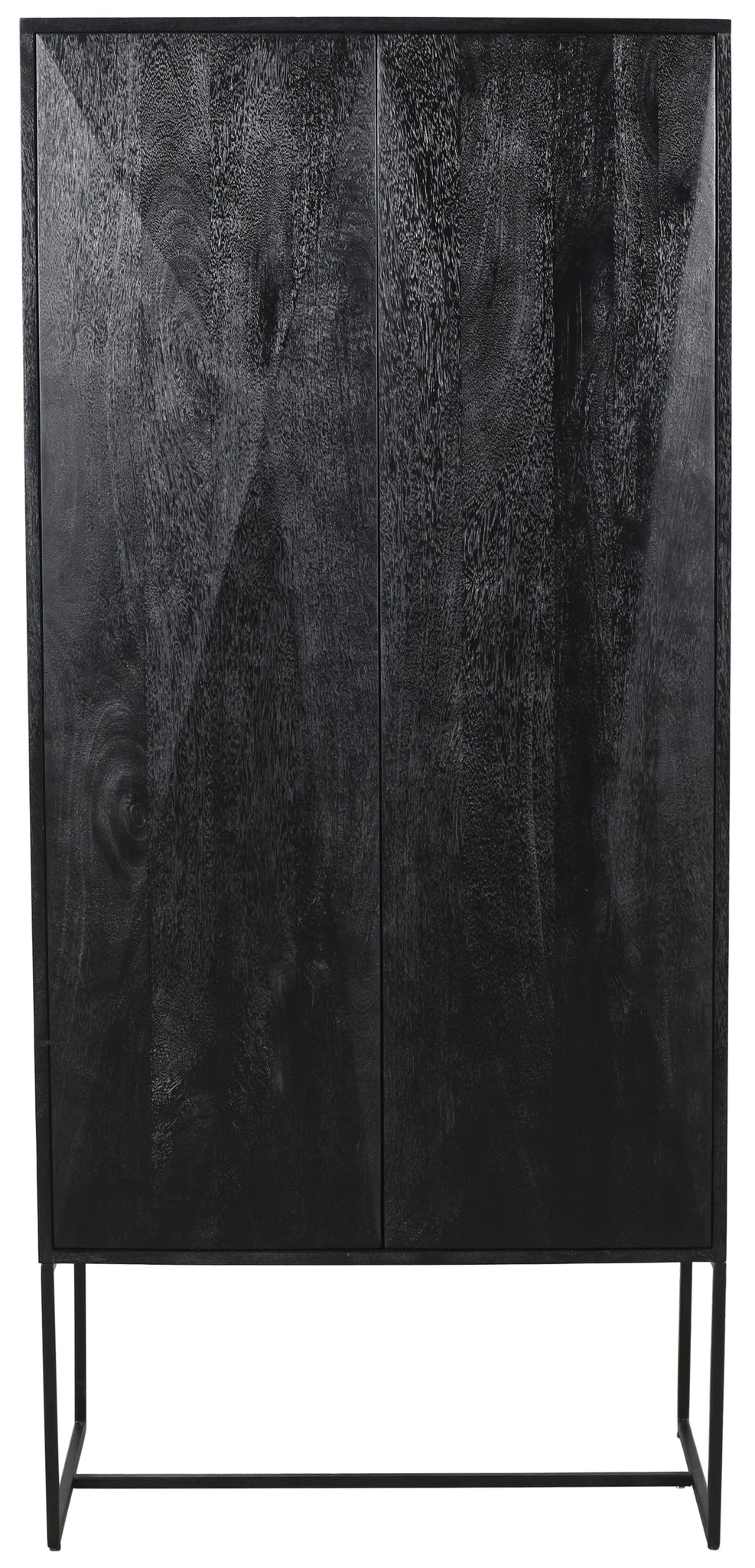 Onyx Cabinet Black 2 Drs