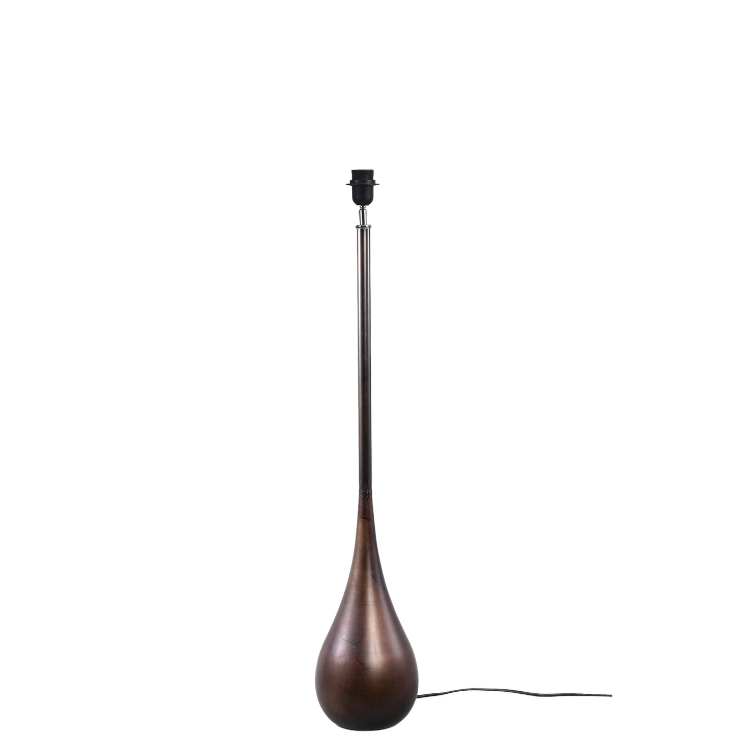 Charlize Bronze Iron Round Floor Lamp Base L