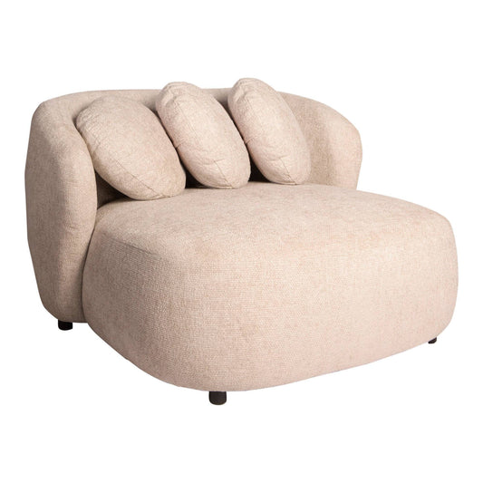 Aphrodite Cream Loveseat Legacy 15 Dove Fabric