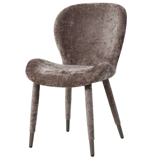 Thor Mocca Dining Chair Aphrodite Fabric Leg (set of 2)