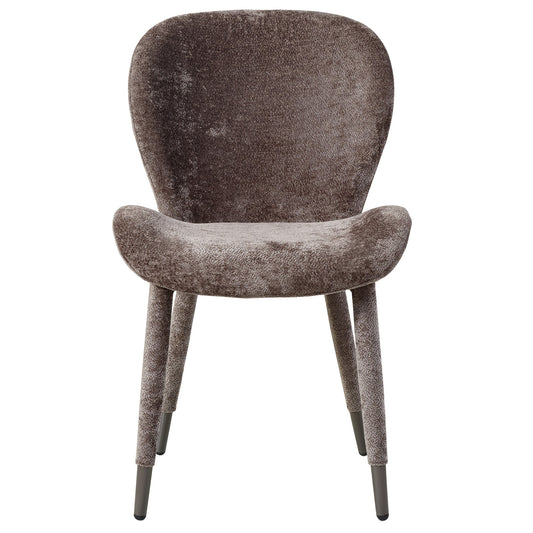 Thor Mocca Dining Chair Aphrodite Fabric Leg (set of 2)