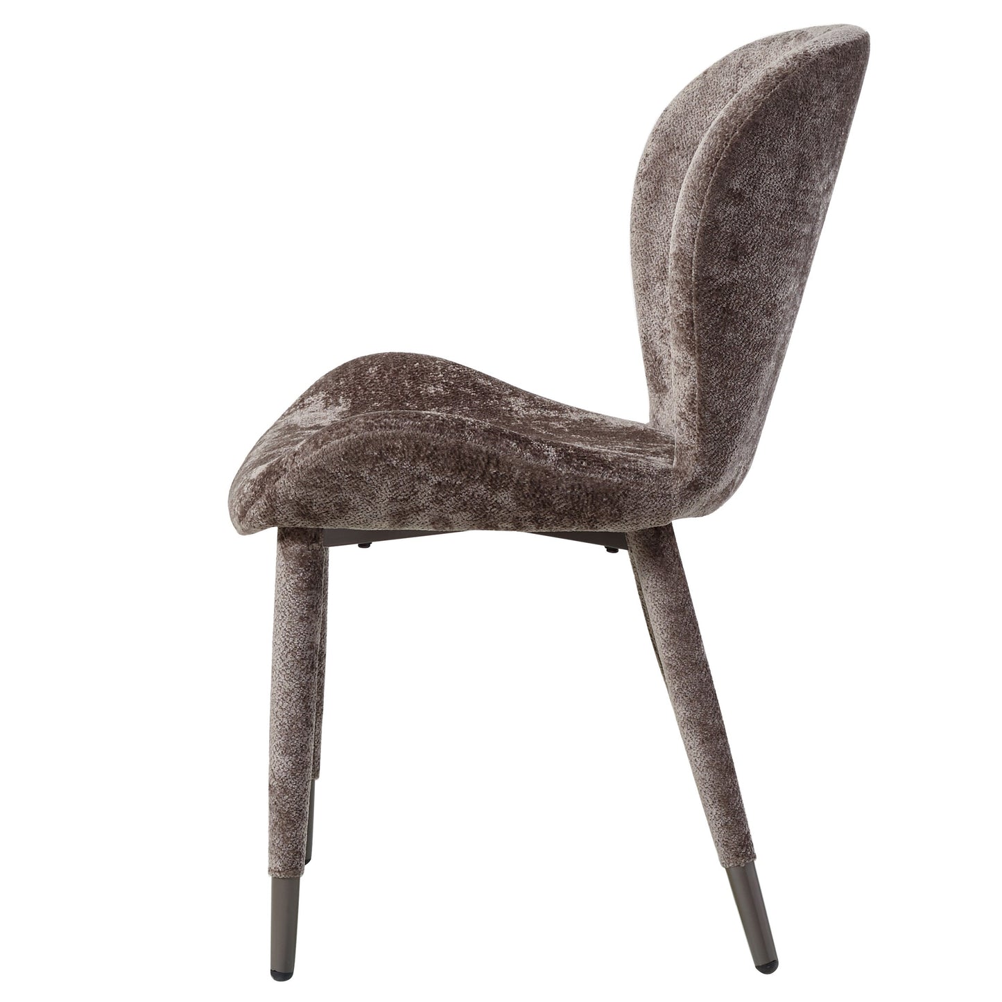Thor Mocca Dining Chair Aphrodite Fabric Leg (set of 2)