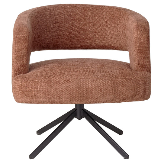 Baldr Rust Diningchair Legacy6 Deepterra Black Leg