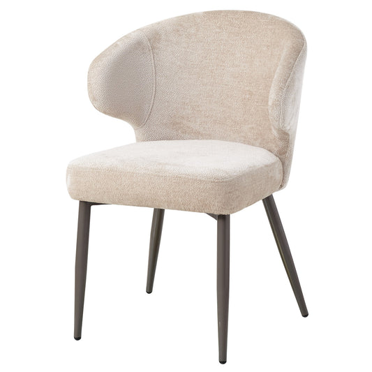 Ares Beige Dining Chair Aphrodite 3 Clay Leg (set of 2)