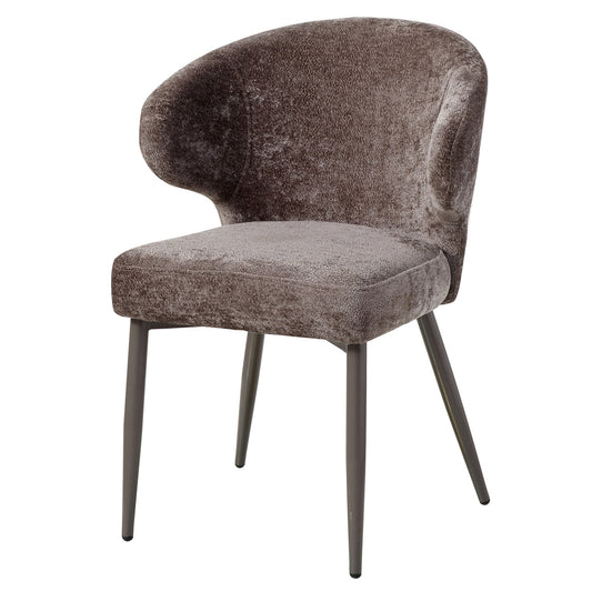 Ares Mocca Dining Chair Aphrodite 7 Clay Leg (set of 2)
