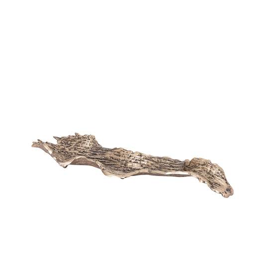 Aitana Gold Casted Alu Wavy Bowl Small