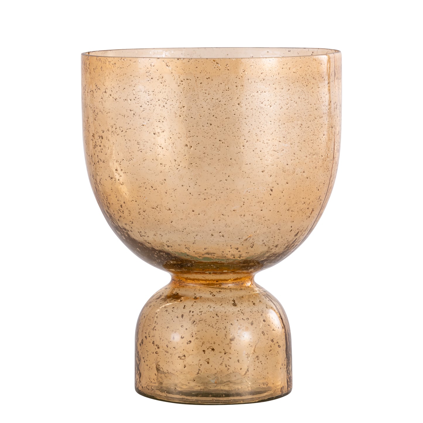 Laurynn Brown Stone Look Glass Stormlight On Base
