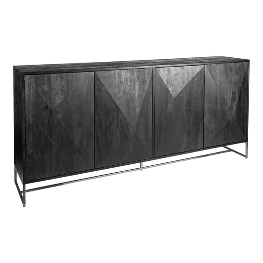 Onyx Dressoir 4 Drs Black/Black