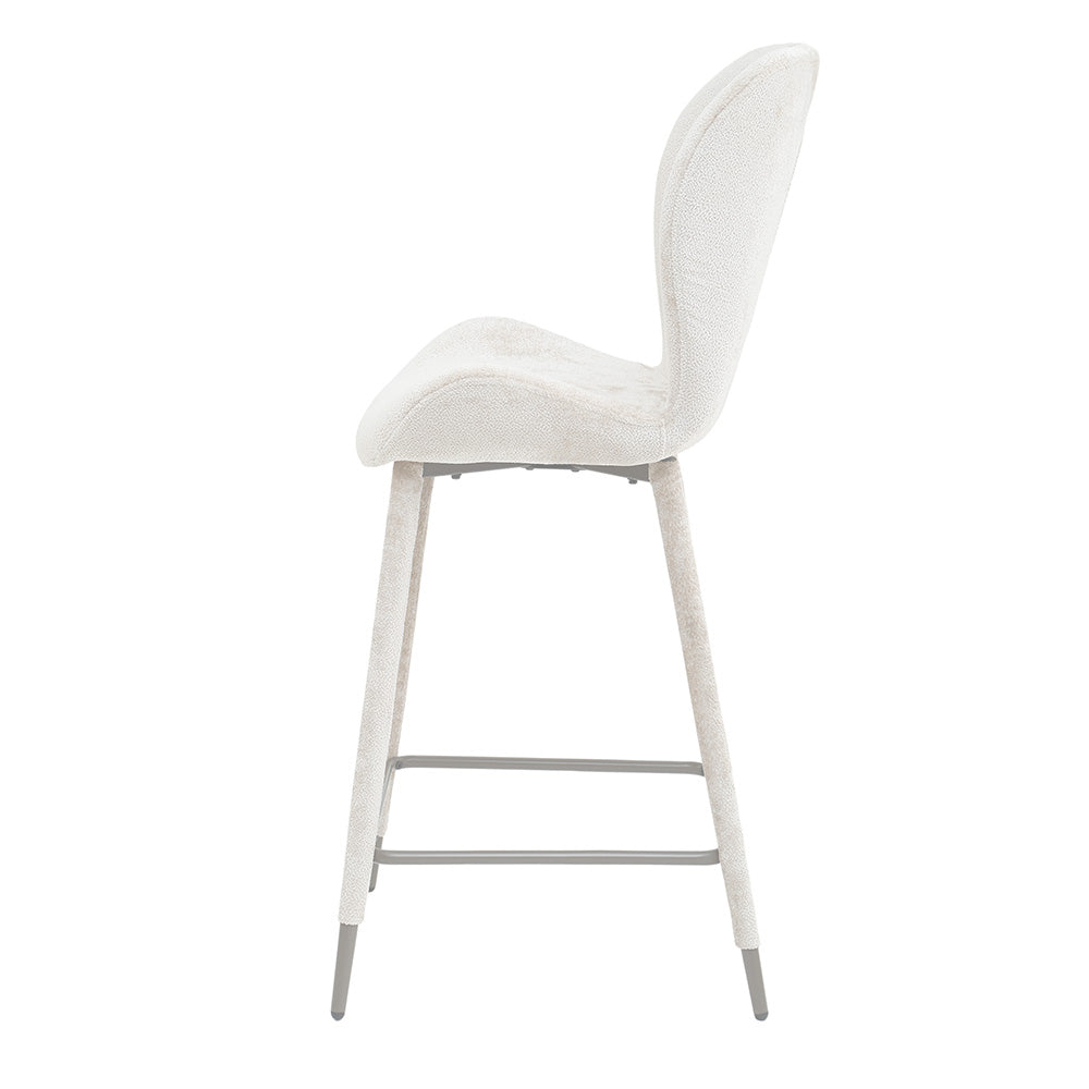 Thor Beige Bar Chair Aphrodite 3 Fabric Leg (set of 2)
