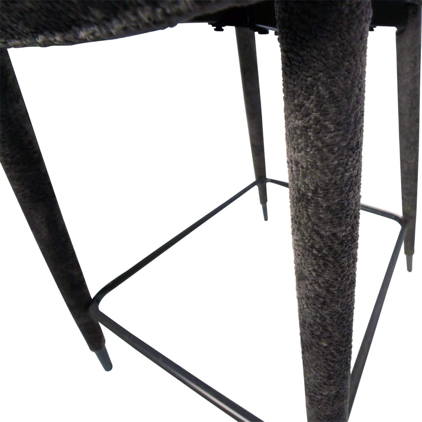 Thor Mocca Bar Chair Aphrodite 7 Fabric Leg (set of 2)