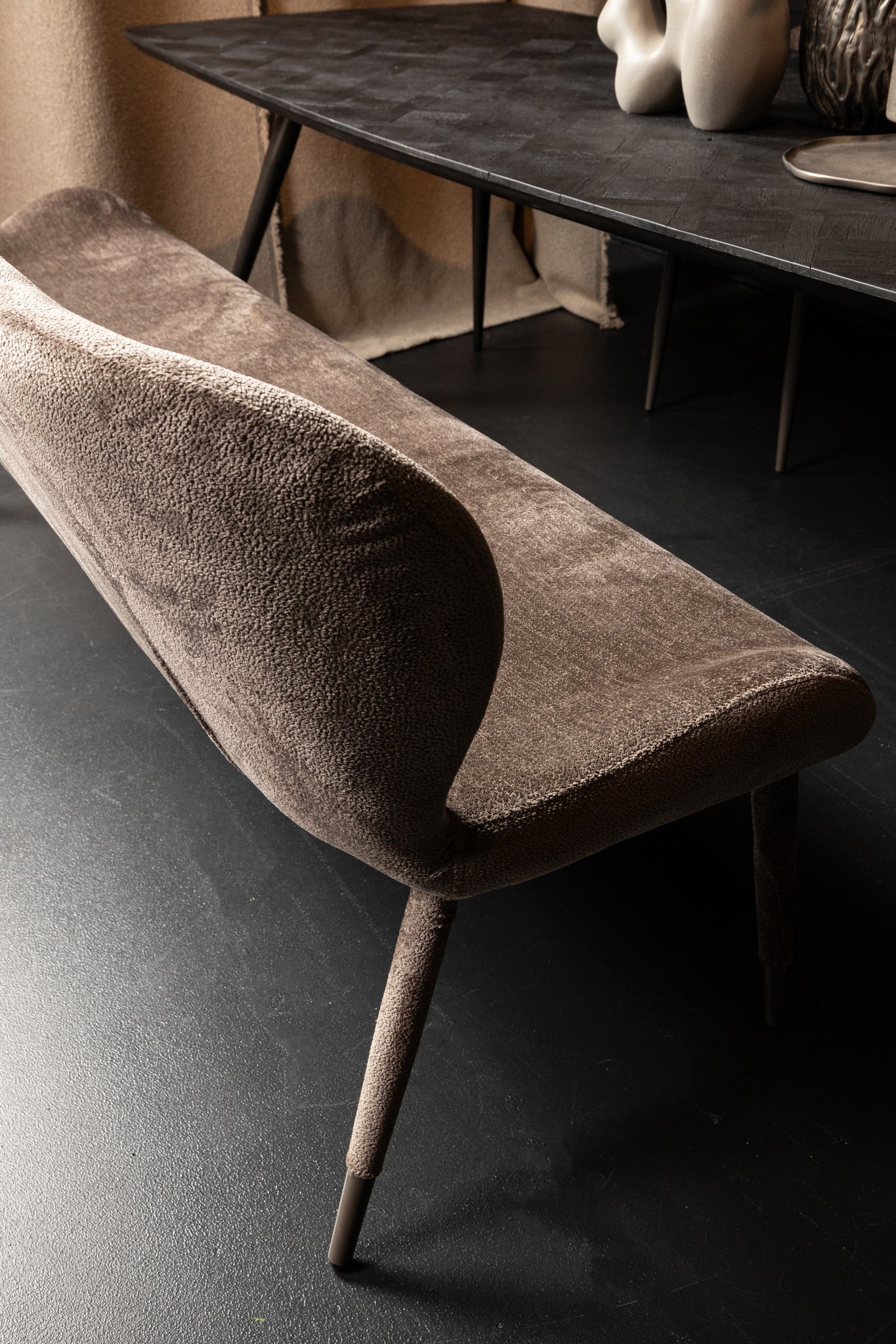 Thor Dining Bench Aphrodite Mocca 7