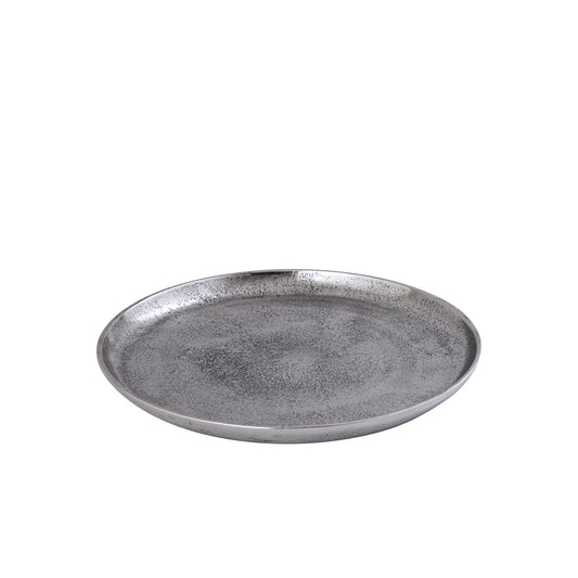 Afta Silver Casted Alu Simple Plate Round M