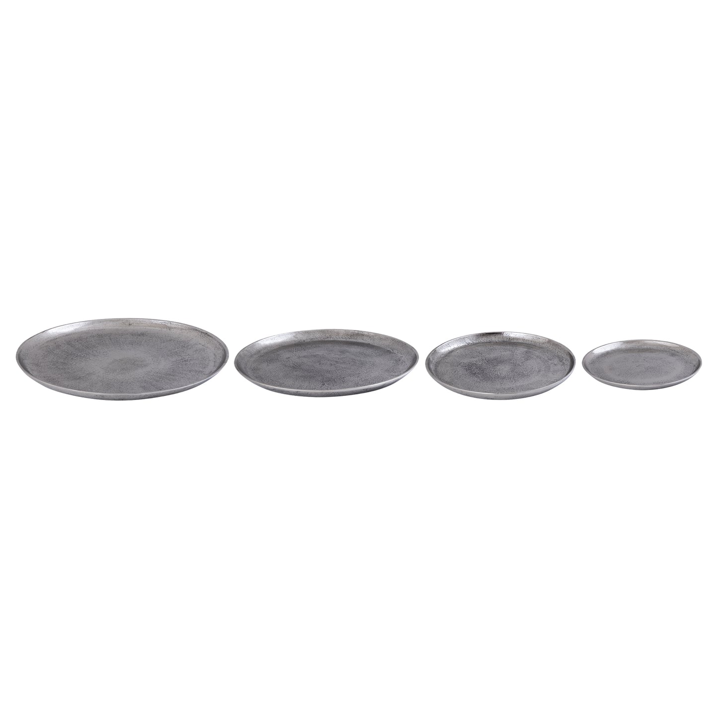Afta Silver Casted Alu Simple Plate Round M