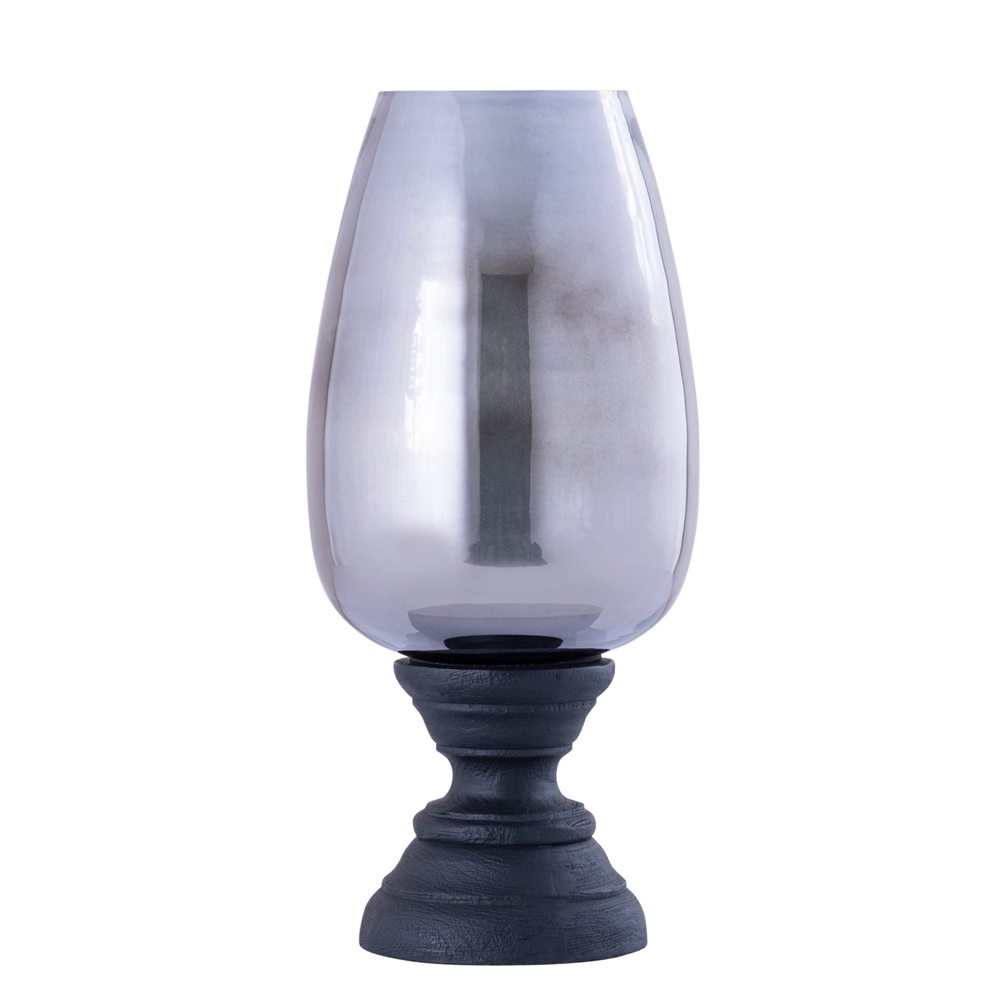 Qez Black Mango Wood Stormlight Smoke Glass XL