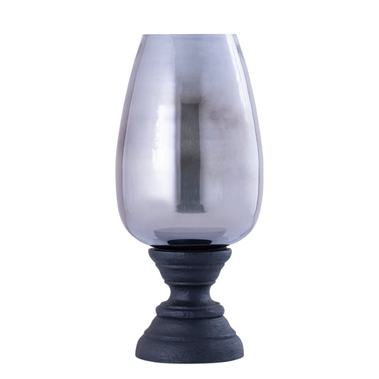 Qez Black Mango Wood Stormlight Smoke Glass XL