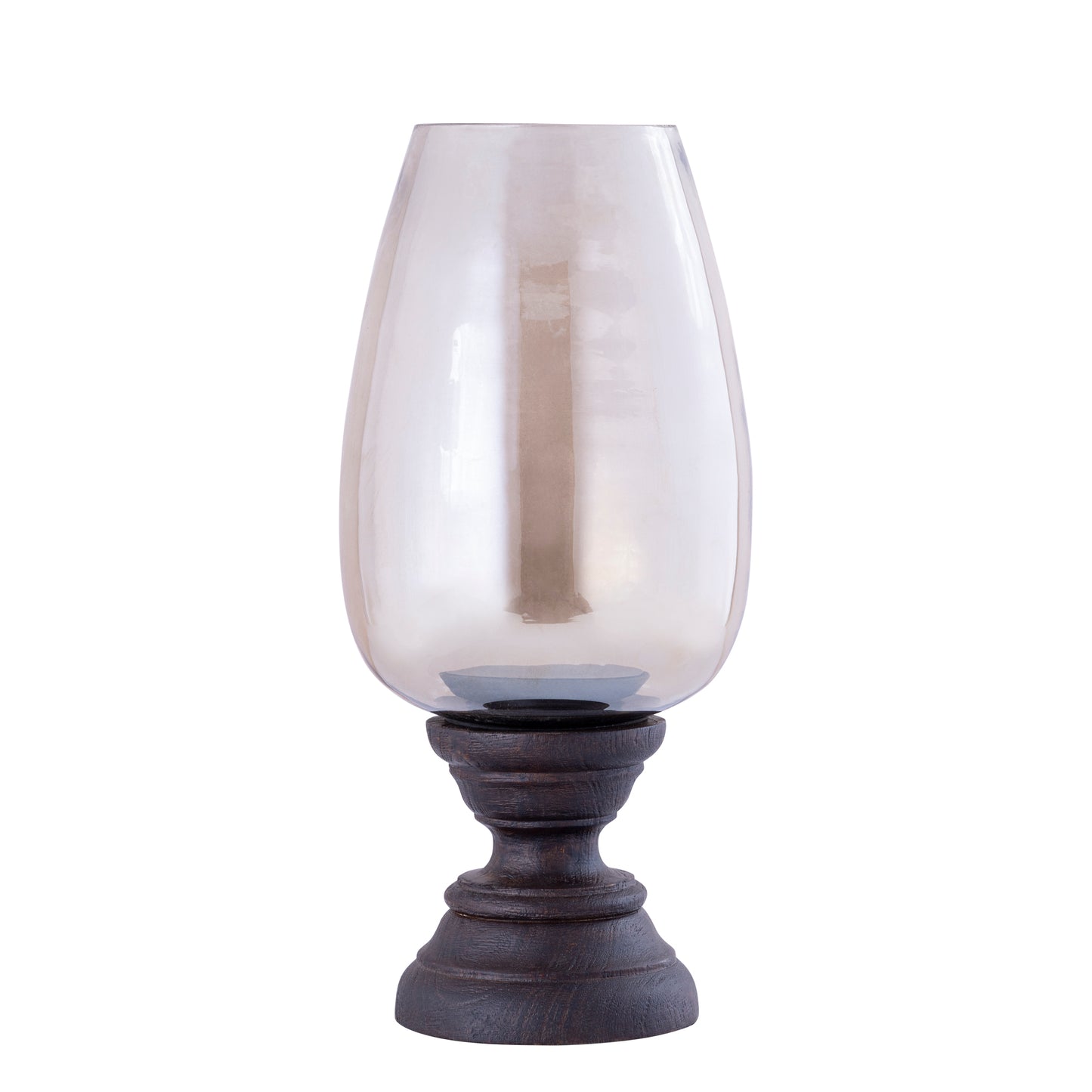 Qez Brown Mango Wood Stormlight Smoke Glass XL