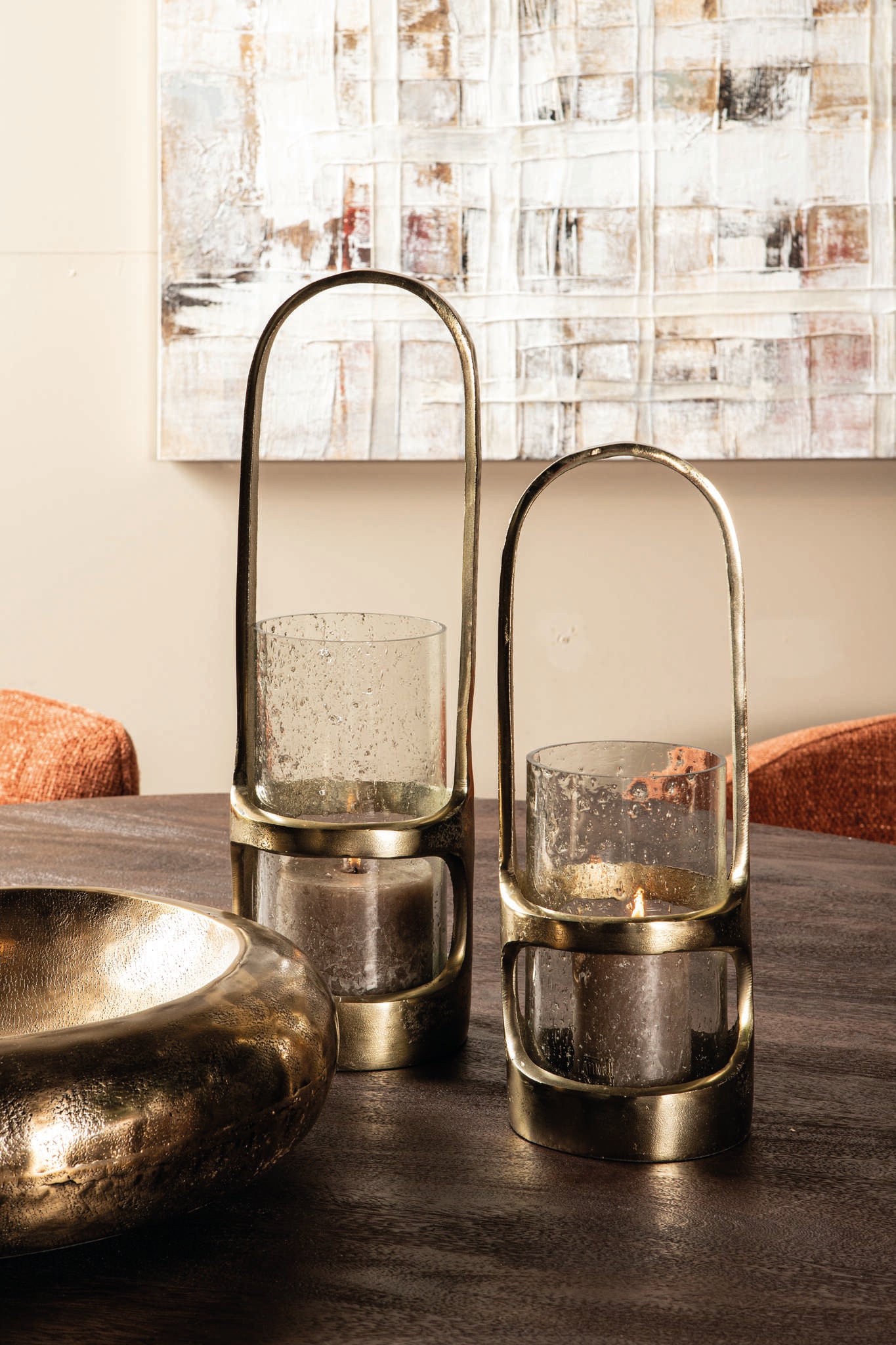 Rahana Gold Casted Alu Lantern High L
