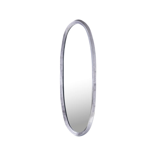 Limera Nickel Alu Oval Mirror Irregular Border S