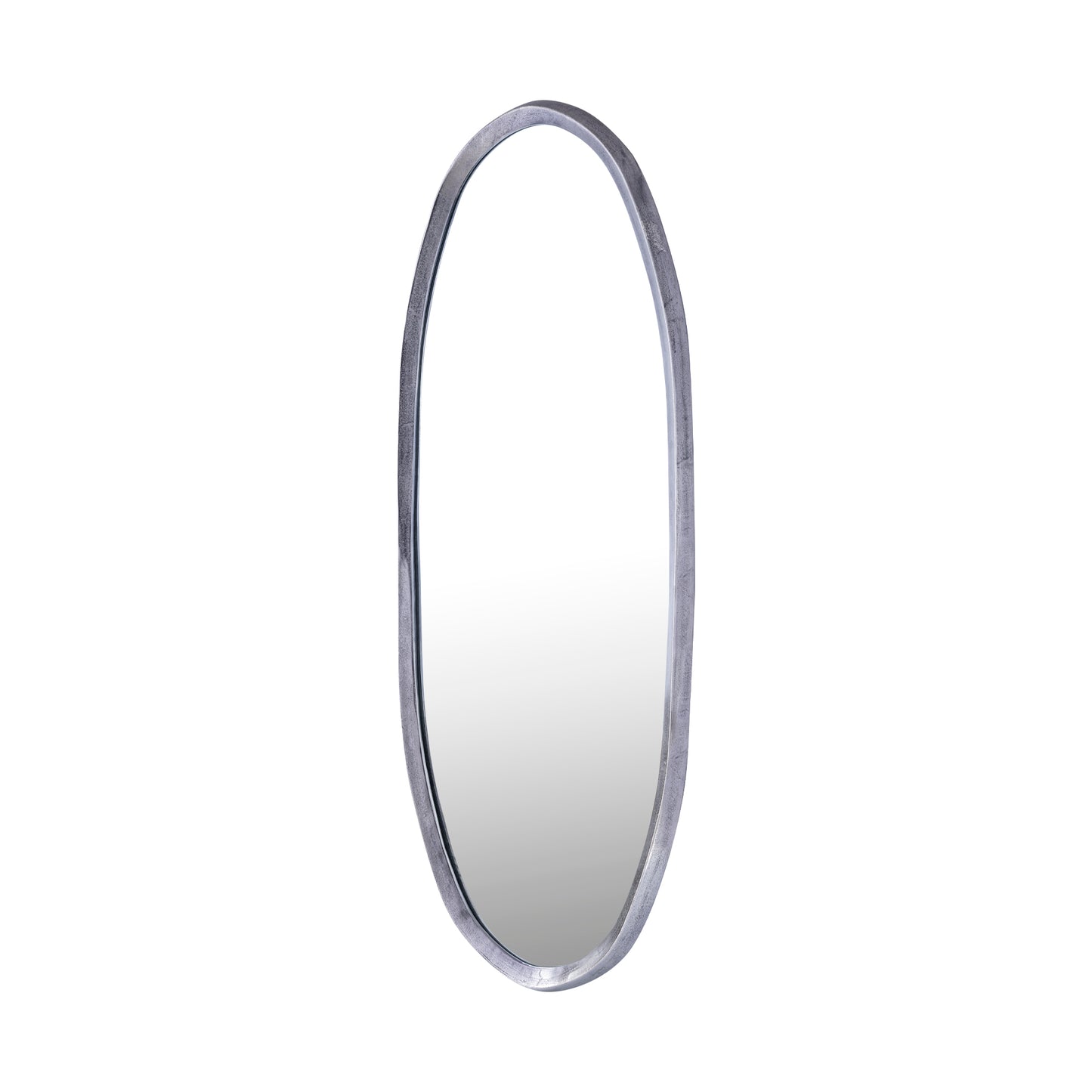 Limera Nickel Alu Oval Mirror Irregular Border M
