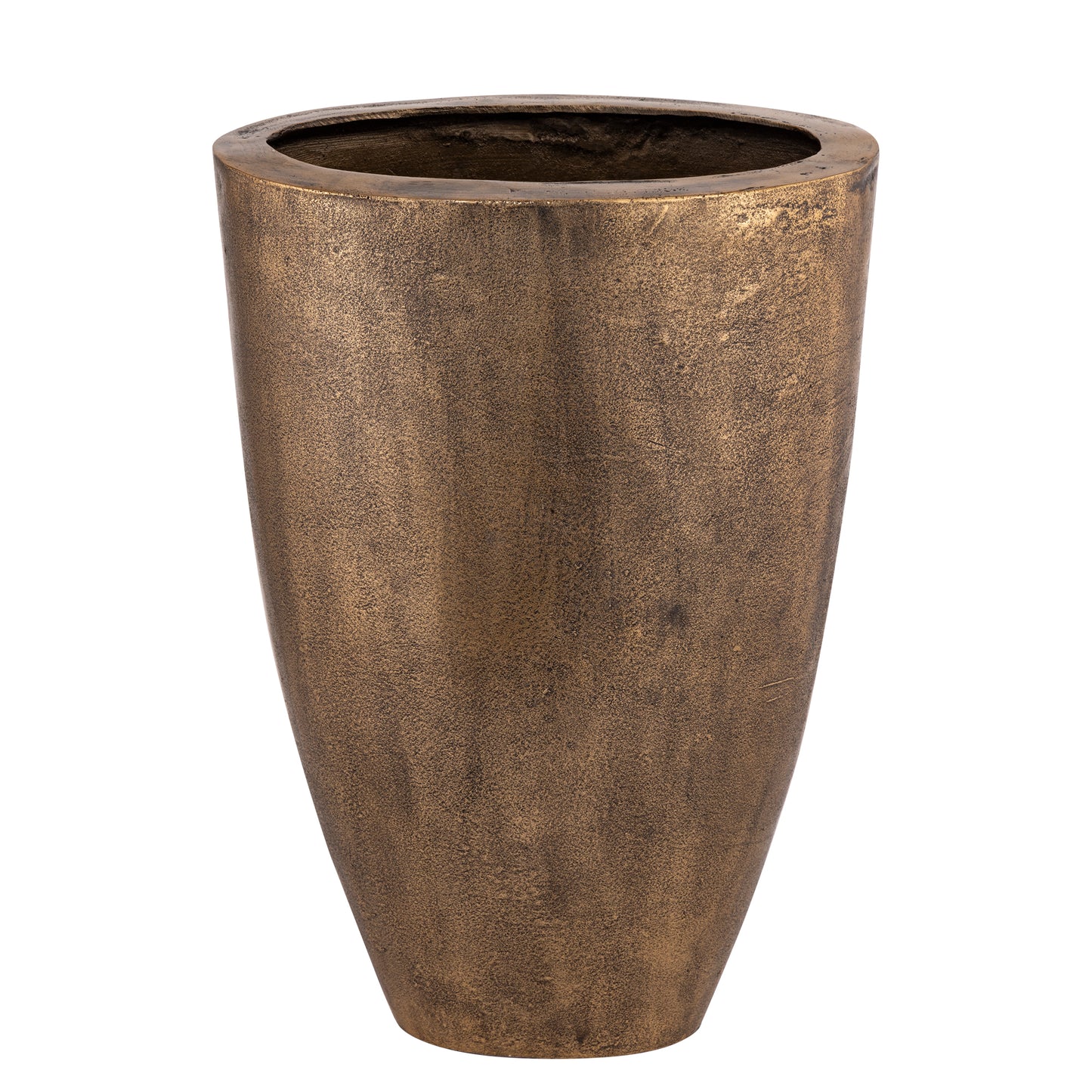 Qasem Brass Oval Casted Alu Pot High