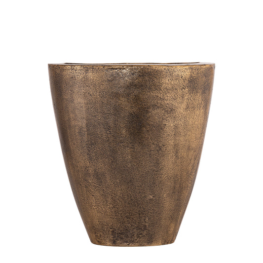Qasem Brass Oval Casted Alu Pot Low