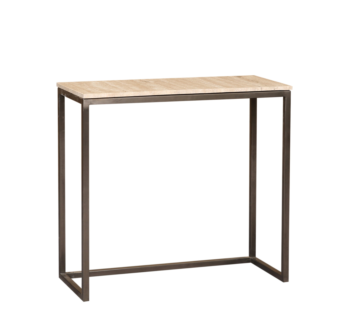 Zoah Black Travertine Rectangle Sidetable SV3