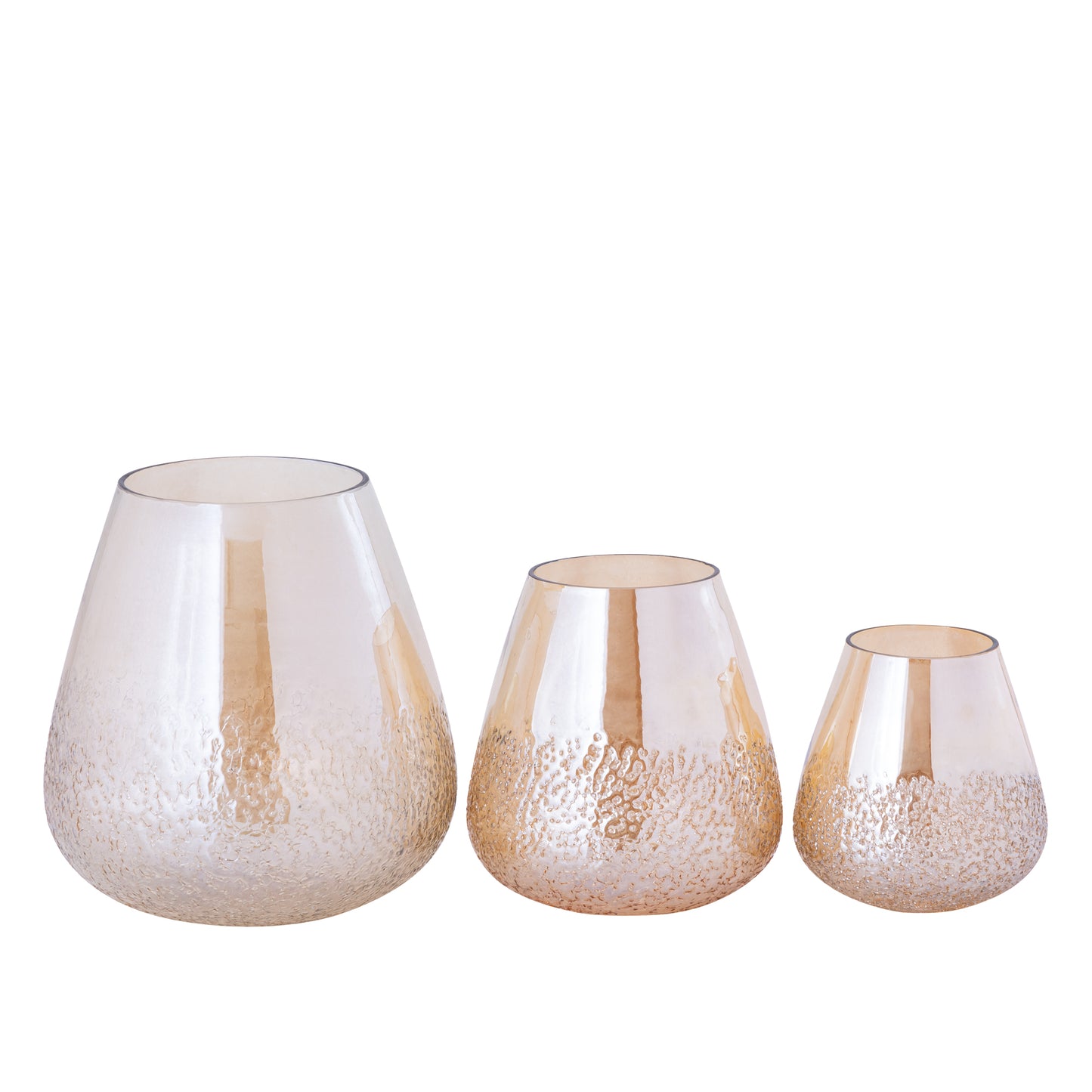 Ameara Amber Glass Round Taps Stormlight Dots L