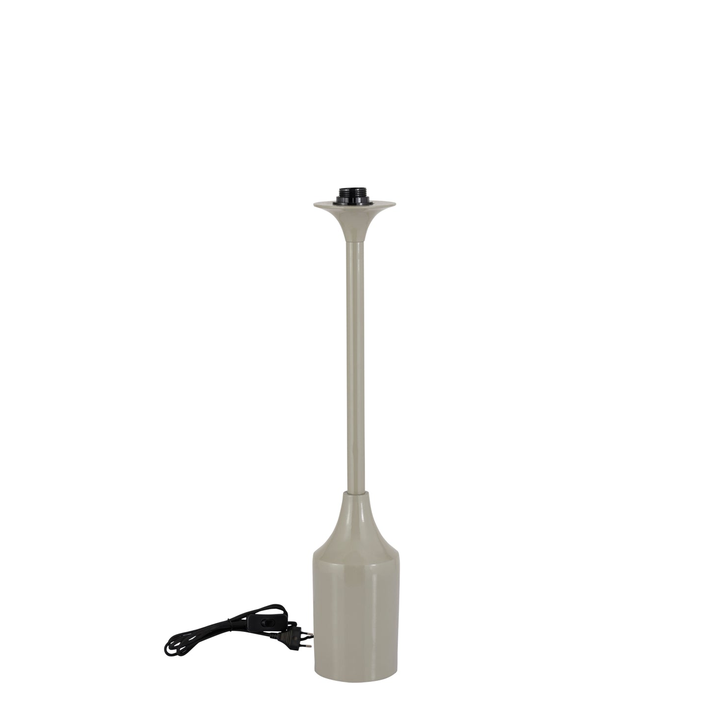 Tanaiya Cream Round Iron Table Lamp Round Cap