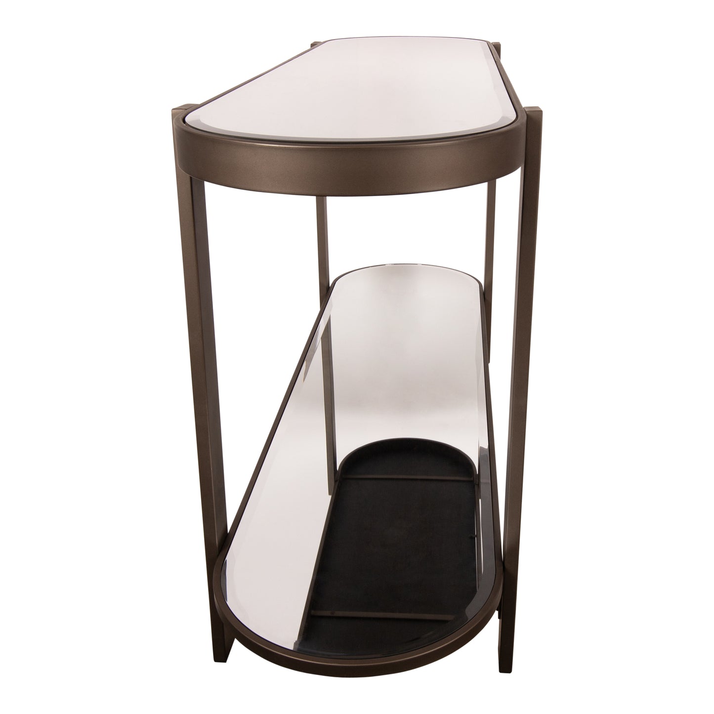 Yozan Console Table Mirror Metal Legs
