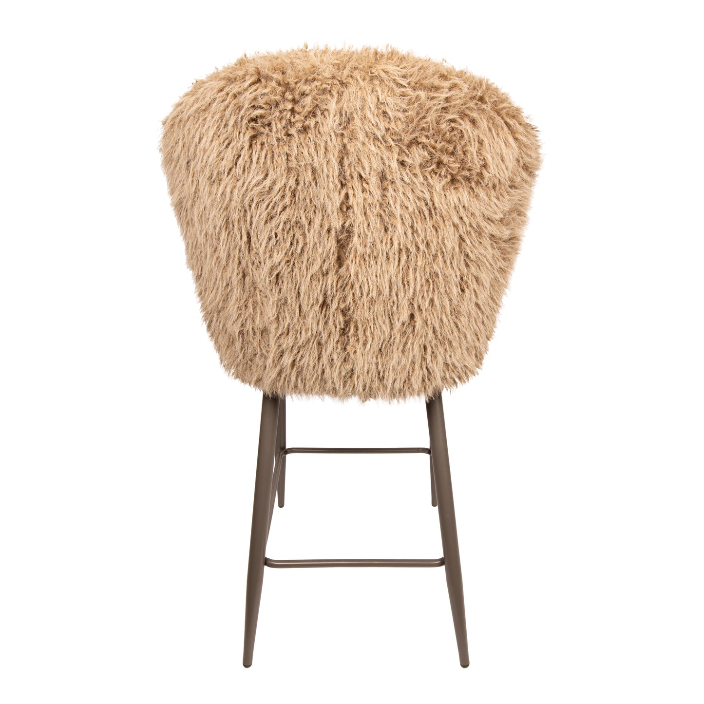 Ares Bar Chair Hair Brown (set of 2)