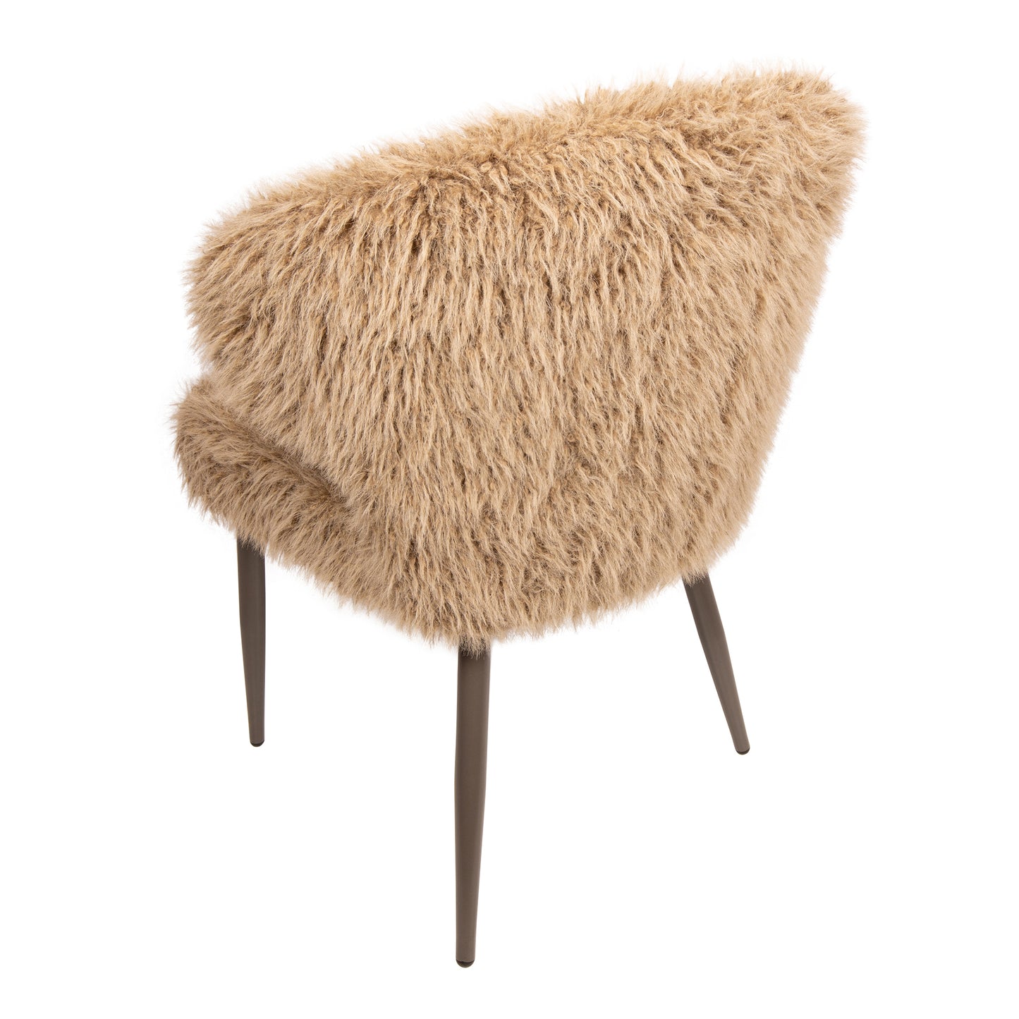 Ares Dining Chair Hair Brown (set of 2)