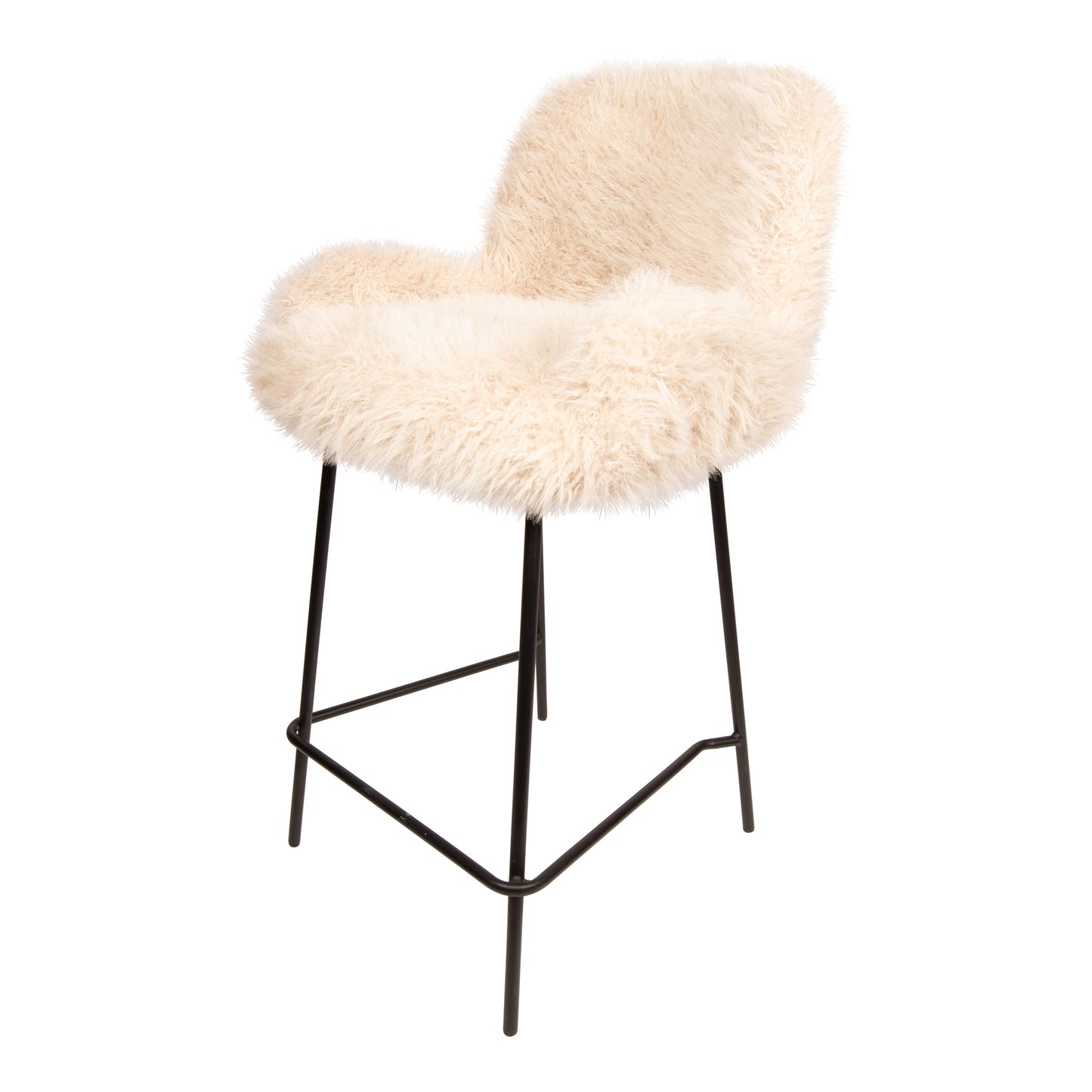 Leander Bar Chair Hair Beige (set of 2)