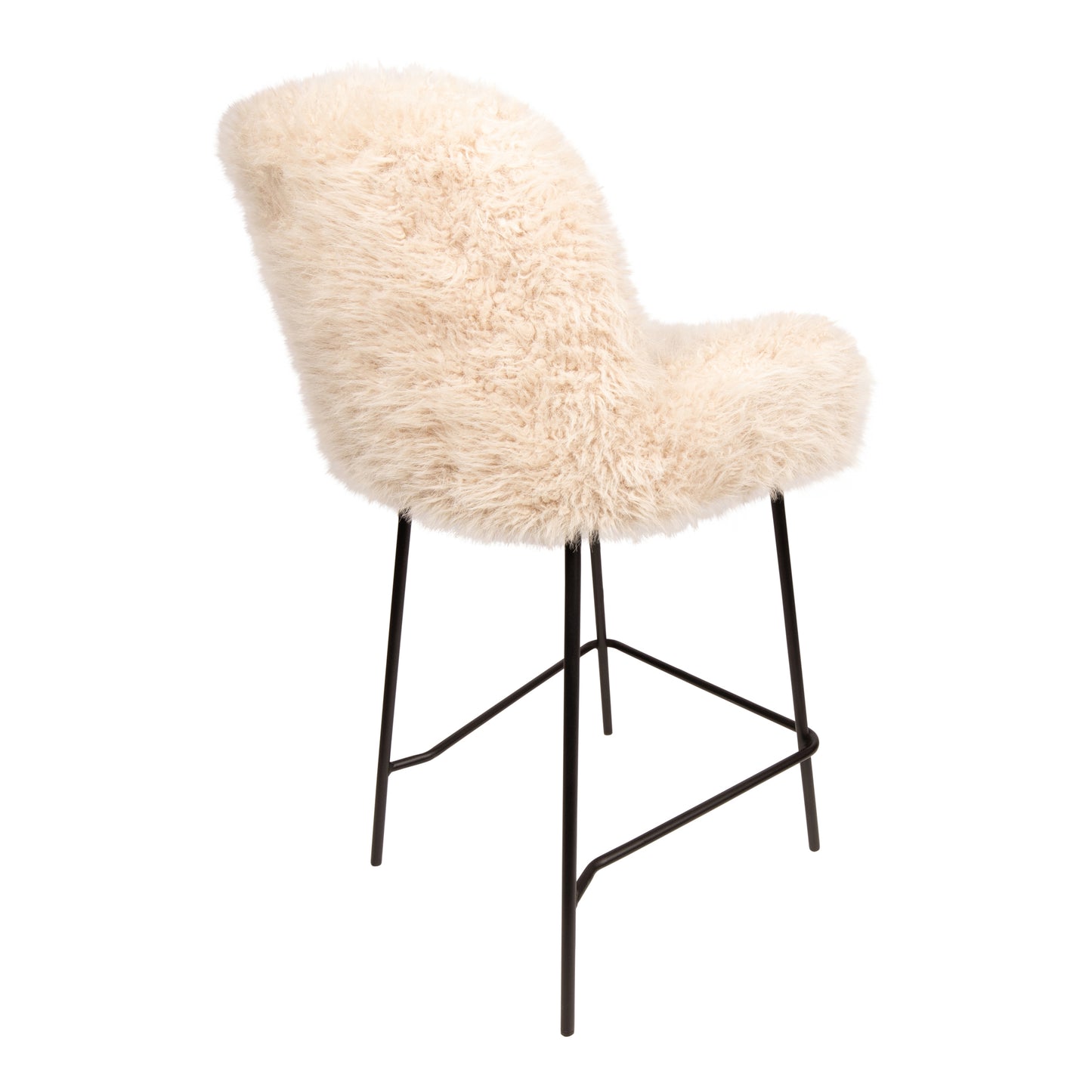 Leander Bar Chair Hair Beige (set of 2)