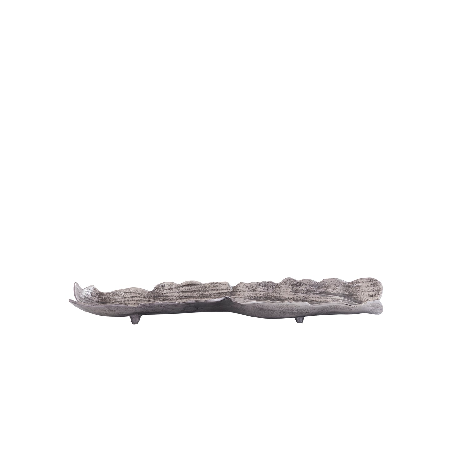 Lukne Nickle Casted Alu Wavy Bowl Rectangle S