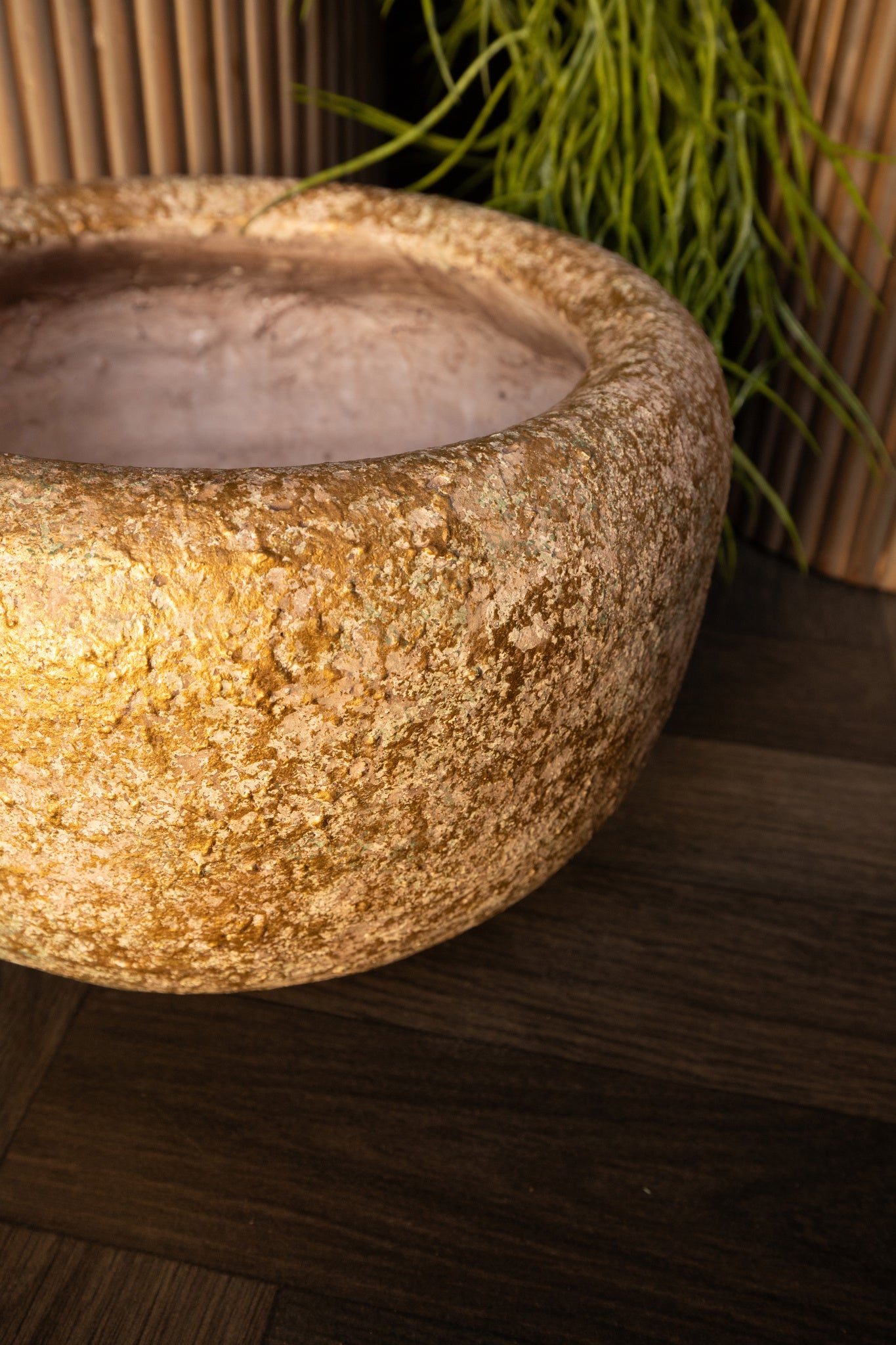 Skye-Leigh Taupe Cement Pot Round XL