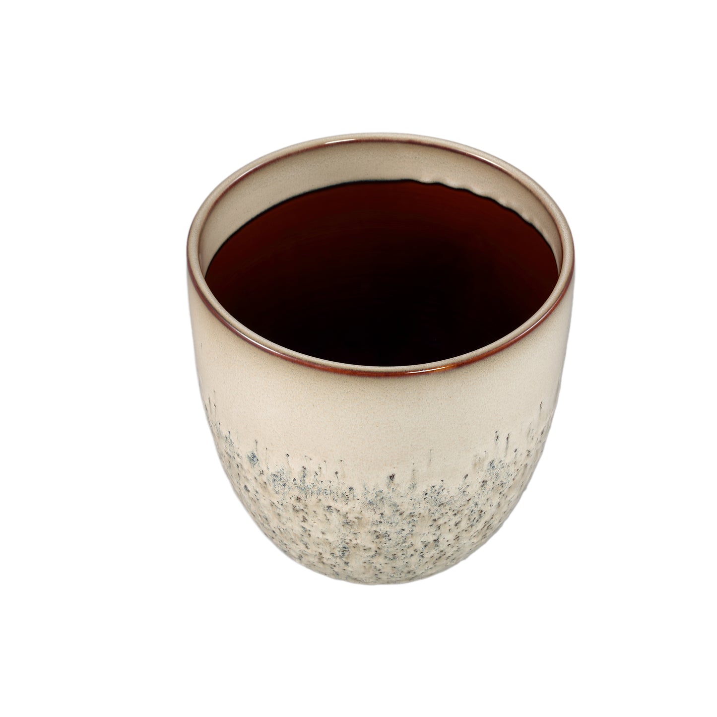 Harper Cream Ceramic Pot Bombey Round XL