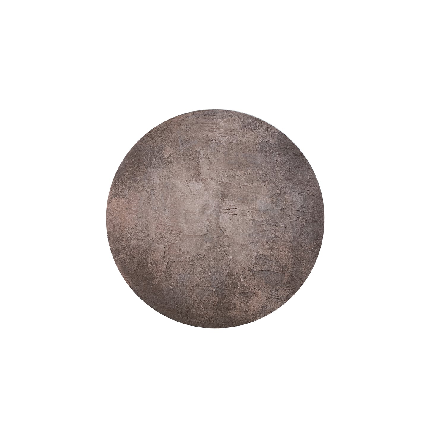 Kemp Brown Canvas Painting Rough Round S