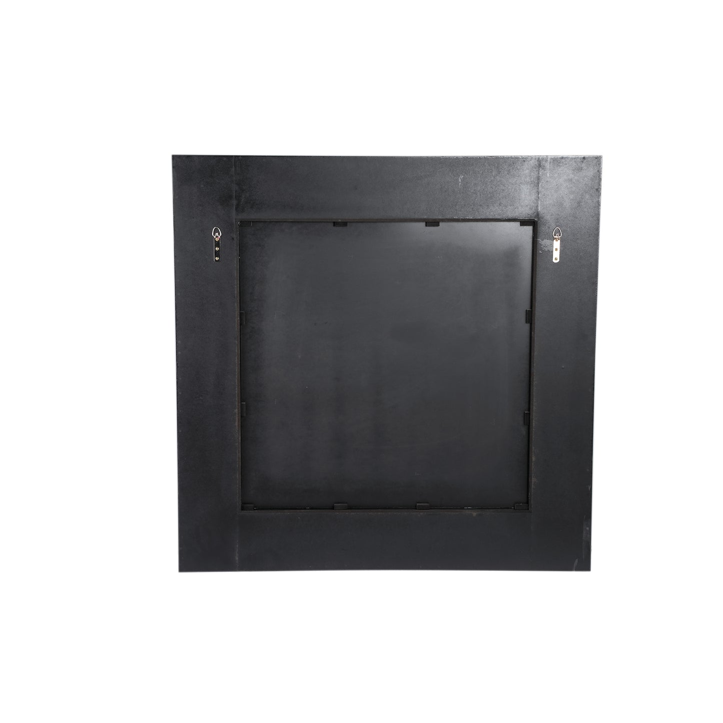 Gezzy Natural Wood Veneer Mirror Curl Frame Square
