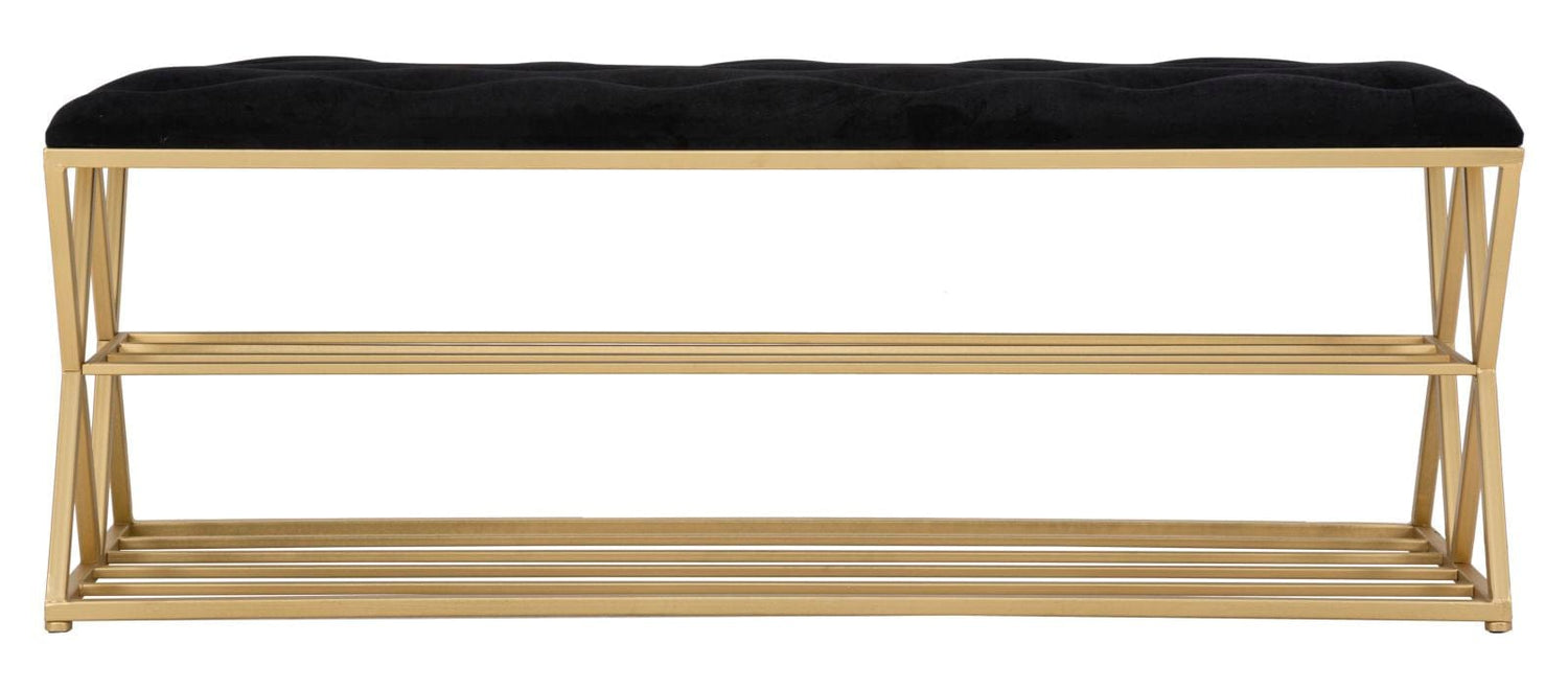 Mauro Ferretti BENCH WITH SHOES SHELF CM 120X40X45
