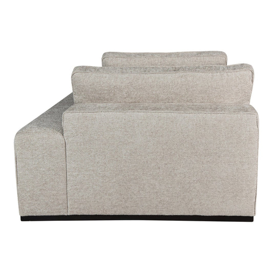 PTMD Blokbank chaise longue arm Rechts SIC Poot 15 Dove