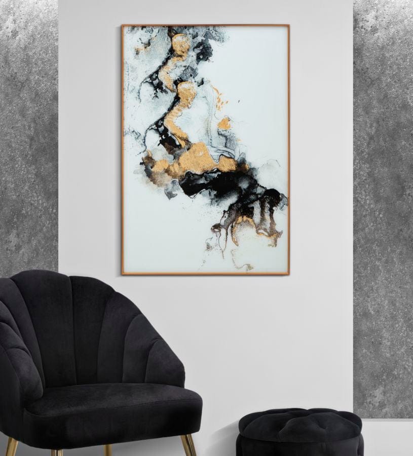 Mauro Ferretti GLASS WALL PANEL WITH FRAME GHOST CM 80X3,5X120