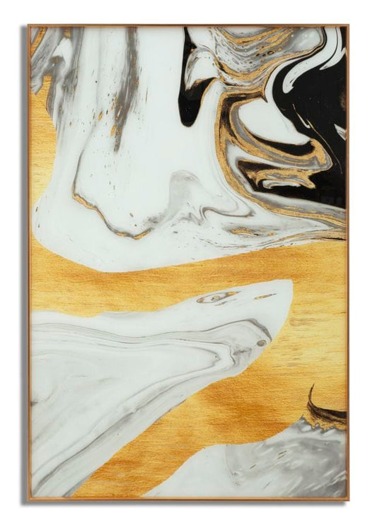 Mauro Ferretti GLASS WALL PANEL WITH FRAME GHOSTLY CM 80X3,5X120