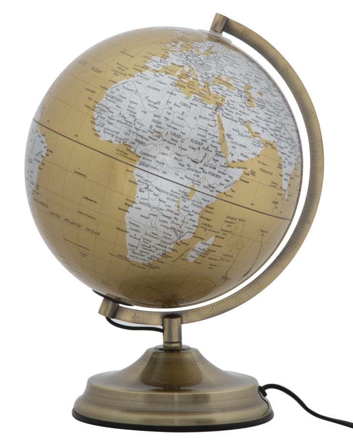 Mauro Ferretti GLOBE ORANGE C/LUCE CM Ø 25X38
