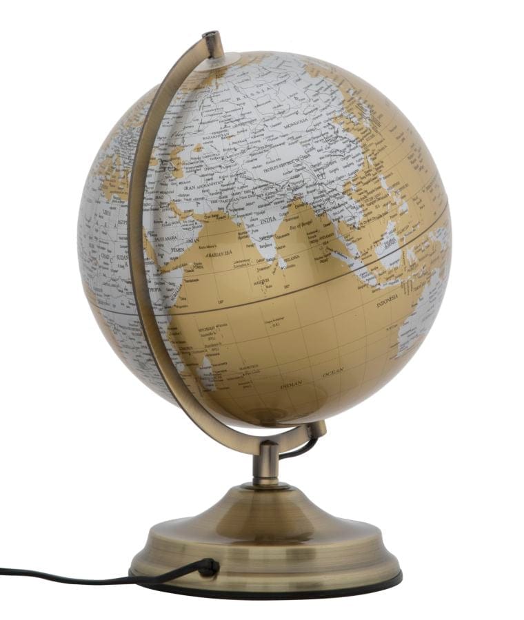 Mauro Ferretti GLOBE ORANGE C/LUCE CM Ø 25X38