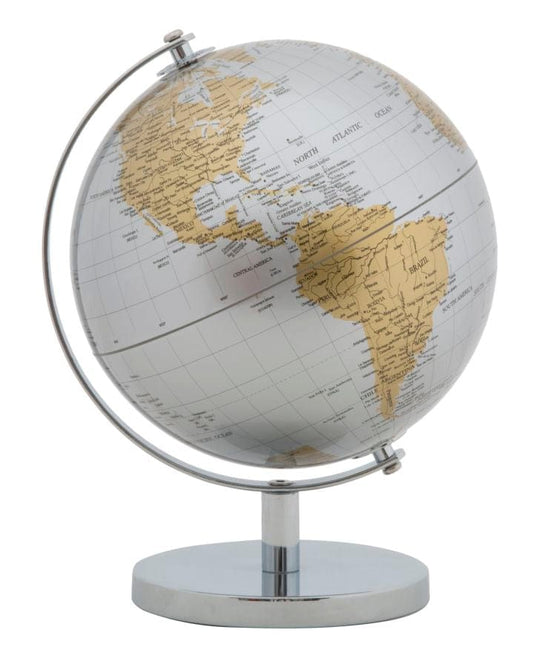 Mauro Ferretti GLOBE SILVER NEW CM Ø 20X28